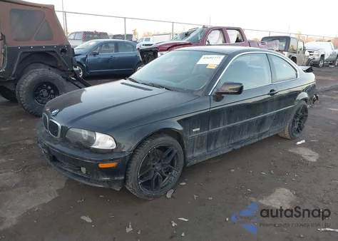 2002 BMW 325Ci from USA, damaged, VIN WBABN334X2JW52242